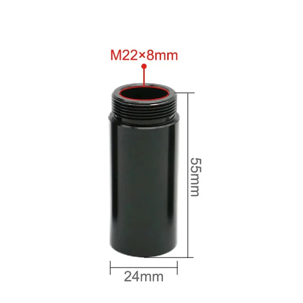QDLASER CO2 Extension Tube Extension Ring Suit Laser head O.D.24mm Lens Tube for CO2 Laser Cutting & engraving Machine