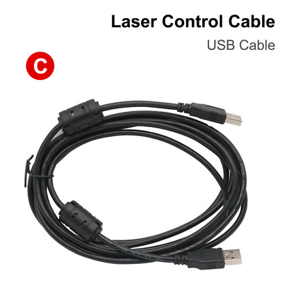 QDLASER Ruida RDC6445G/S RDC6442S RDC6432 CO2 Laser Controller Cables USB Extension Cable Power Cable Adapter & Screws Parts