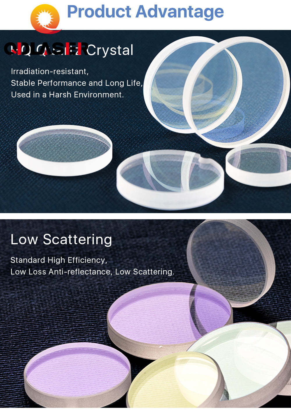 QDLASER Laser Welding Machine Protective Windows 10*2 18*2 19*2 20*2mm Optical Protective Lens for 1064nm Welding Parts