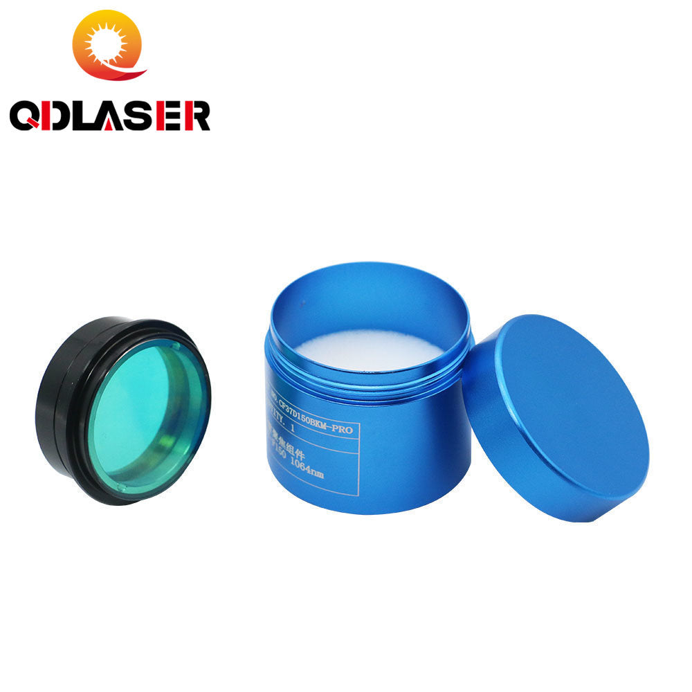 QDLASER Laser Collimating Focusing Lens Dia.37mm with Lens Holder for Precitec Fiber Laser Cutting Head Lens Collimator