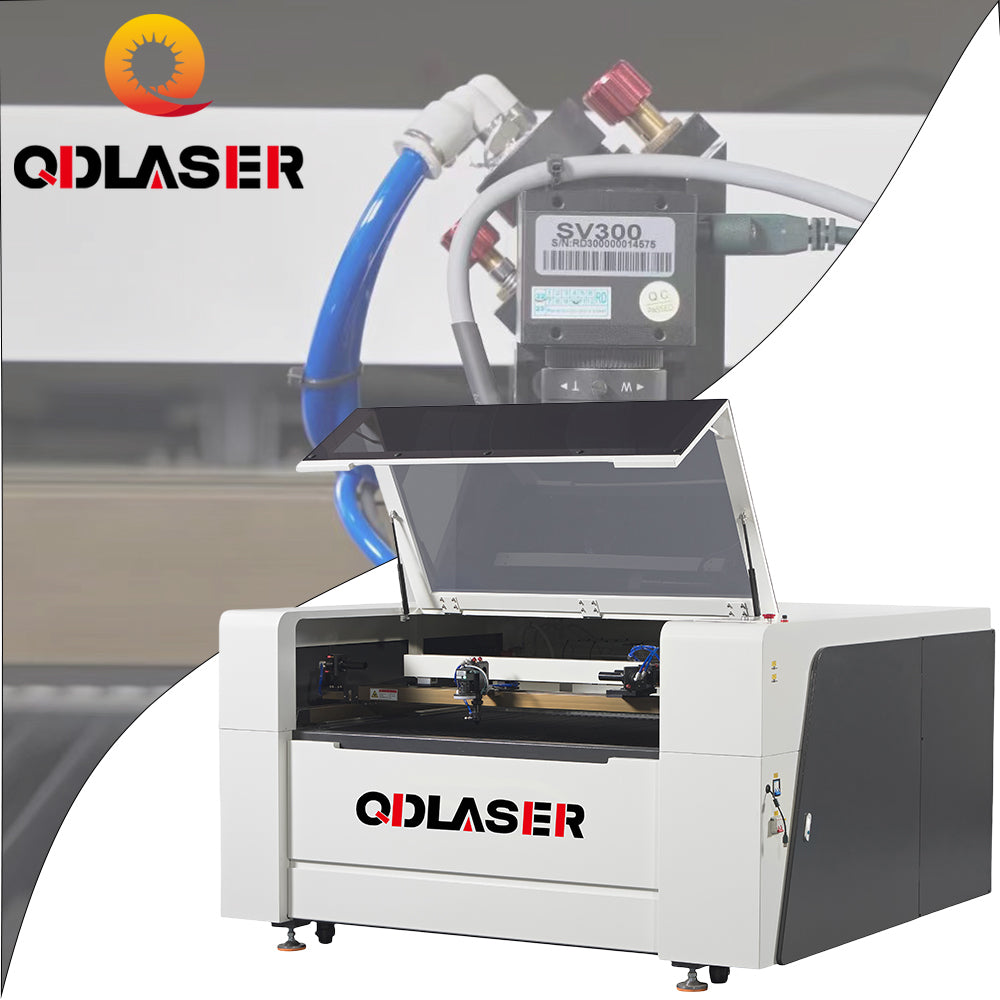 80W 1390i-CCD Non-matel Co2 Laser Engraving Machine for Leather Ruida Control System