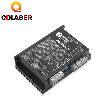QDLASER Leadshine Stepper Motor Driver 3DM580 3 Phase 18-50VDC 1.0-8.0A Upgrade 3DM580 for CO2 Laser Cutting Engraving Machine