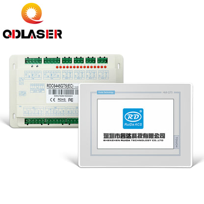 QDLASER Ruida RDC6445GT Laser Machine Controller Board With Black/White Touch Screen for Co2 Laser Cutting Machine