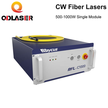 QDLASER Raycus 500-1000W Single Module CW Fiber Lasers Series 1064nm for Fiber Cutting Machine RFL-C500 RFL-C1000