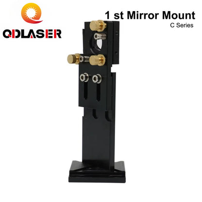 QDLASER CO2 Laser Parts E Series Laser Head 1st Mirror Mount for Laser Engraving and Cutting Machines
