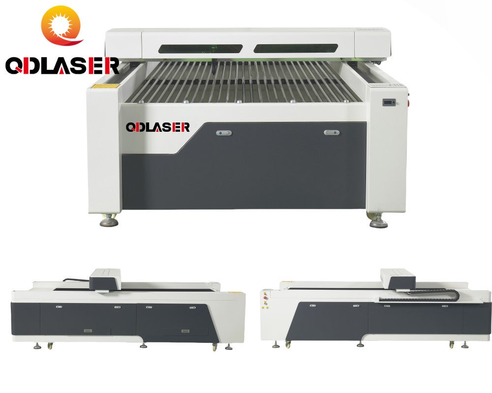 80W  1325C  Co2 Laser Cutting Machine for Decoration Industry Shoes Industry Cutting Engraving Ruida Control System