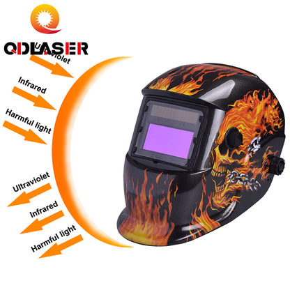 Auto Darkening Adjustable Range MIG MMA Electric Welding Helmet Welding Lens for Welding Machine