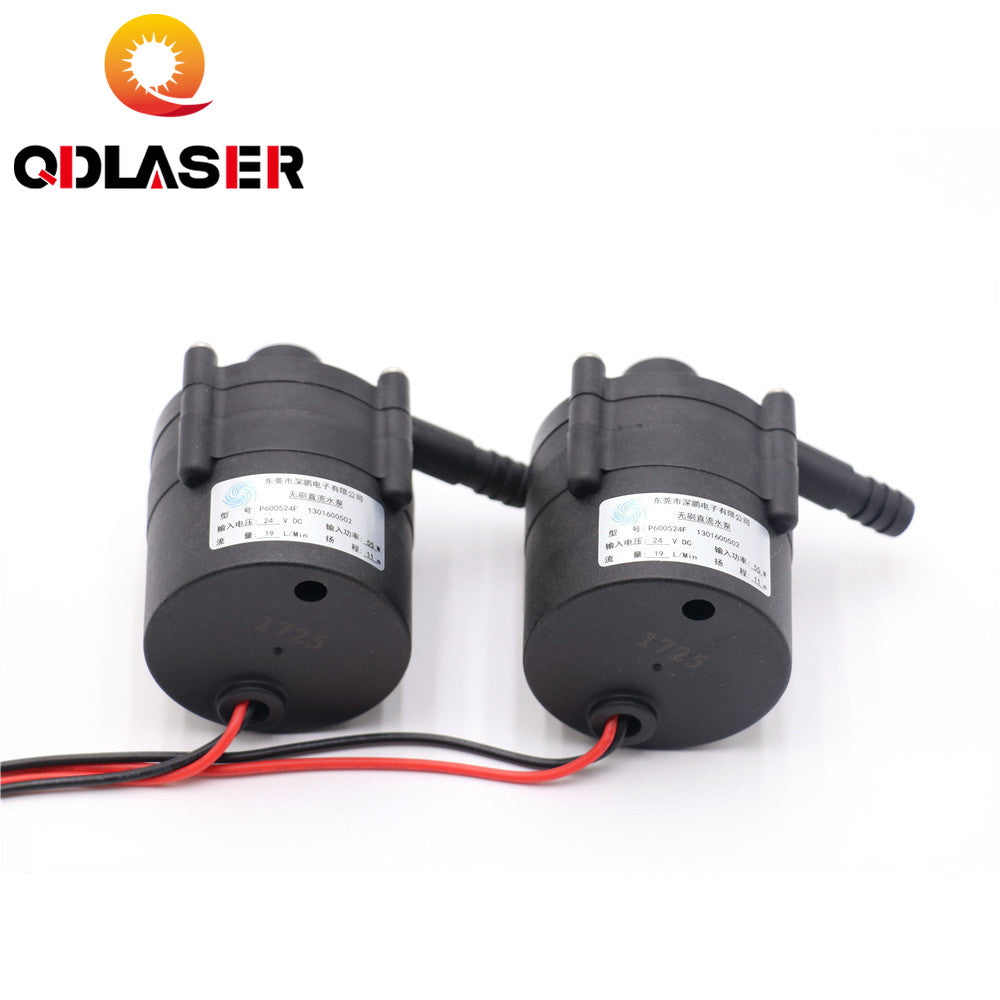 QDLASER Brushless DC Pump 24VDC 30W for Co2 Laser Industry Chiller Cw3000 or CW5000