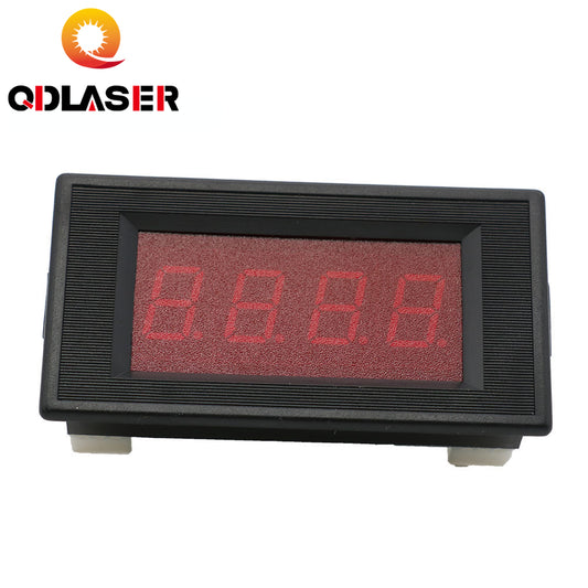 QDLASER 50mA LED Digital Ammeter DC 0-50mA Analog Amp Panel Meter Current for CO2 Laser Engraving and Cutting Machines