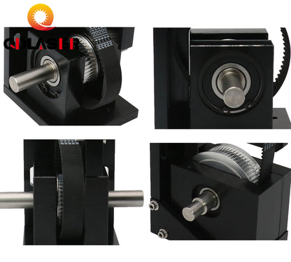 Laser Stepper Motor Reducer Nema23 38-Teeth Gear for Co2 Laser Equipment Parts