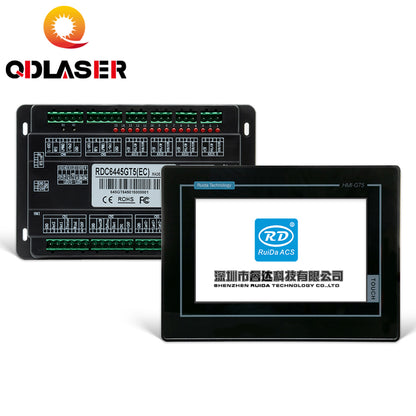 QDLASER Ruida RDC6445GT Laser Machine Controller Board With Black/White Touch Screen for Co2 Laser Cutting Machine