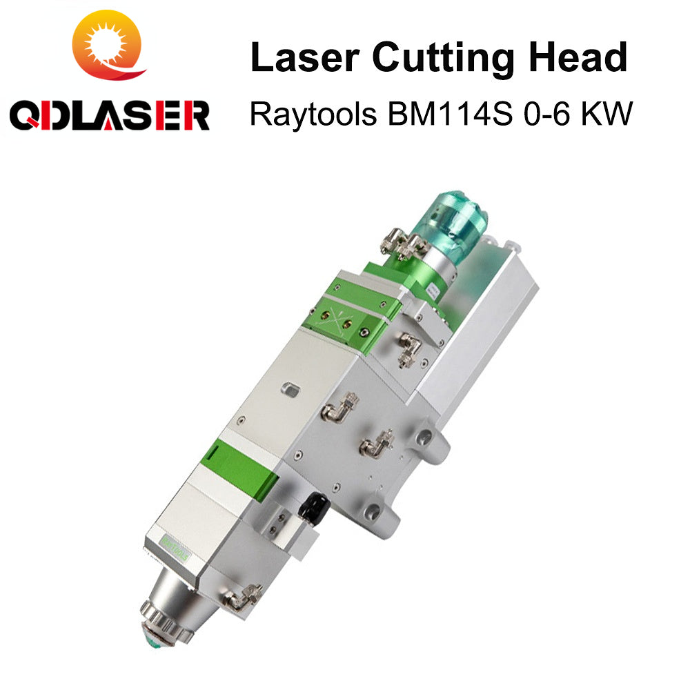 QDLASER Raytools BM114S 0-6 KW Auto Focusing Fiber Laser Cutting Head for Metal Cutting