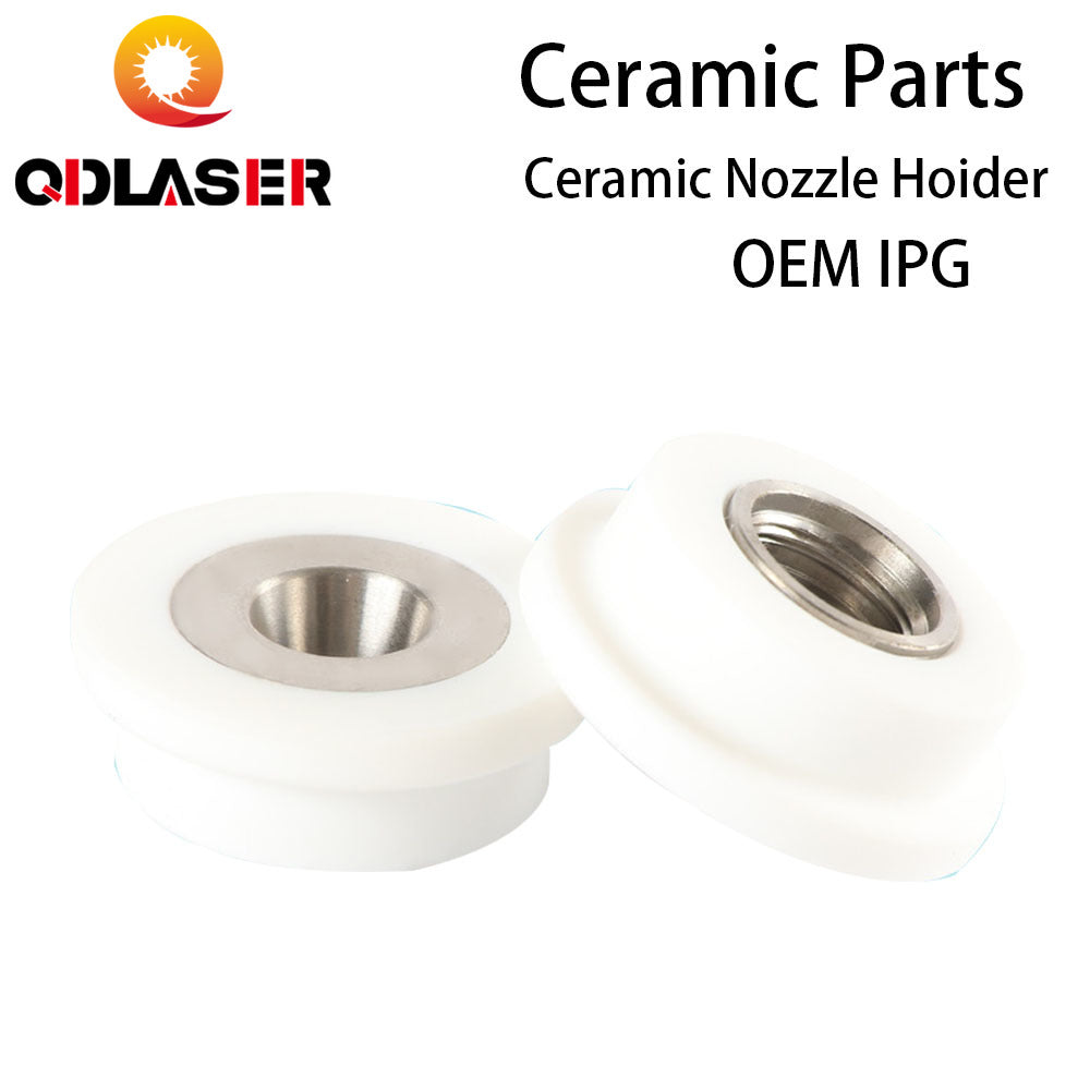 QDLASER Ceramic Nozzle Holder Dia.28.7mm/23.2mm OEM IPG Nozzle Holder for Fiber Laser Cutting Head