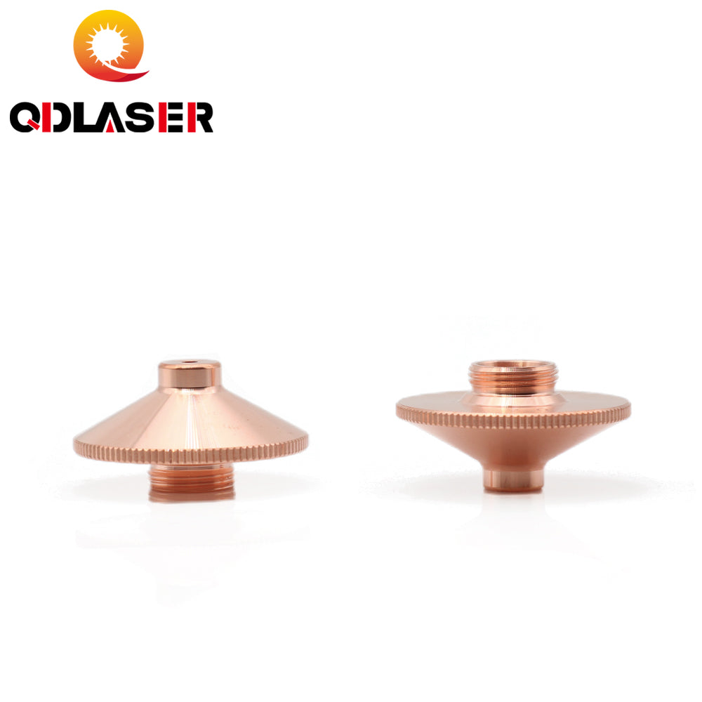 QDLASER WSX Laser Nozzles Single/Double Layers 10pcs/lot Dia.28mm H15 Caliber 0.8-3.0mm for WSX Fiber Laser Cutting Head