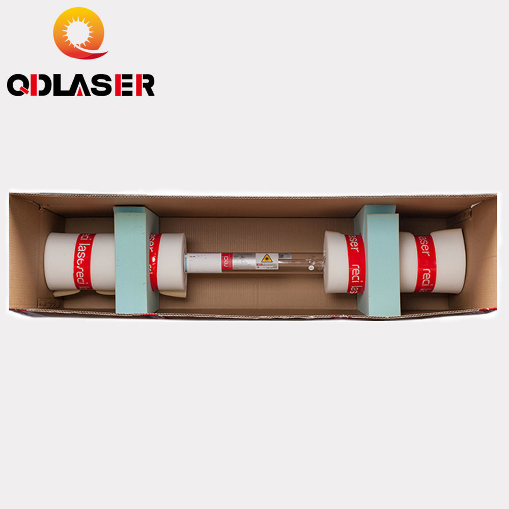 QDLASER Reci W1 W2 W4 W6 W8 75W-180W CO2 Laser Tube for Co2 Laser Engraving and Cutting Machine
