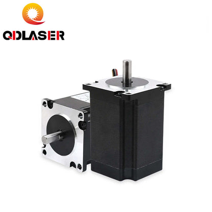 QDLASER Leadshine 573S15 3 Phase Stepper Motor for NEMA23 5A Length 79mm (2.99 Inch) Shaft 8mm (0.315 Inch)