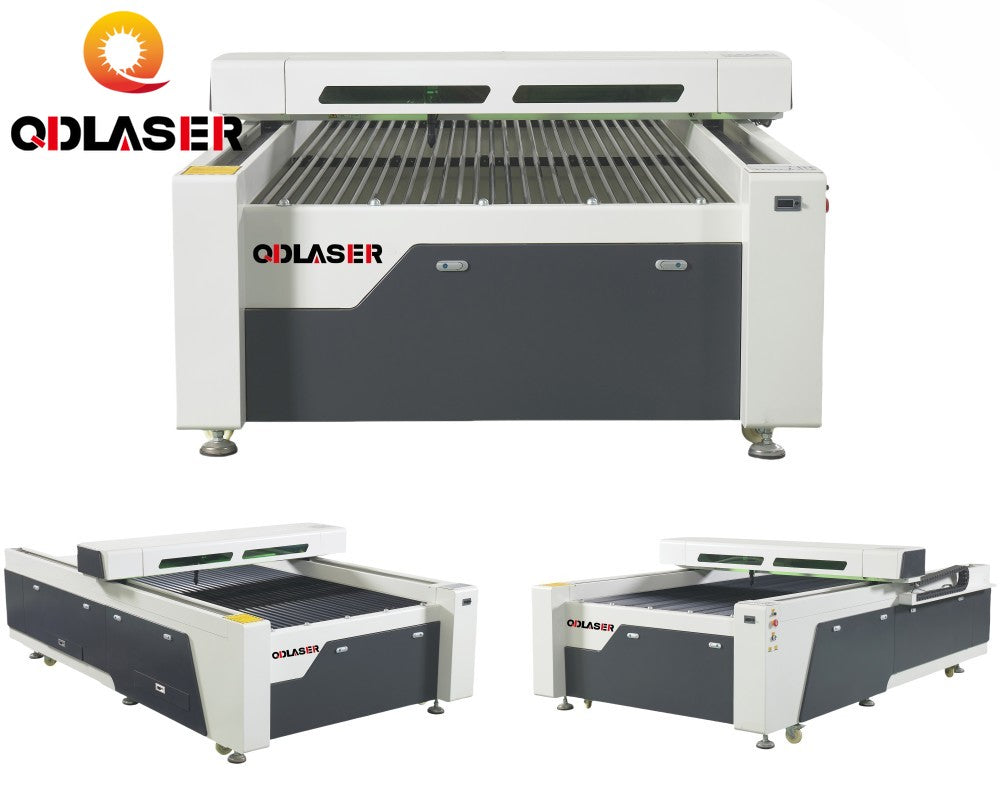 80W  1325C  Co2 Laser Cutting Machine for Decoration Industry Shoes Industry Cutting Engraving Ruida Control System