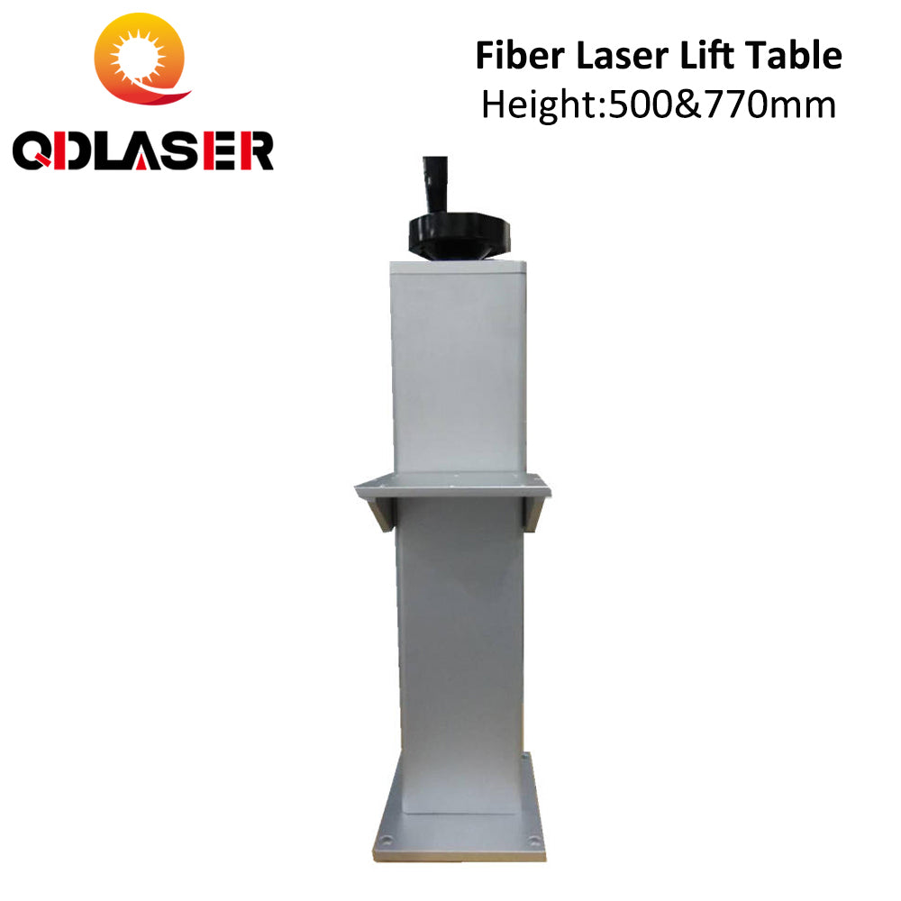 QDLASER Fiber Laser Marking Machine Lift Table 500 & 770mm for Laser Marker