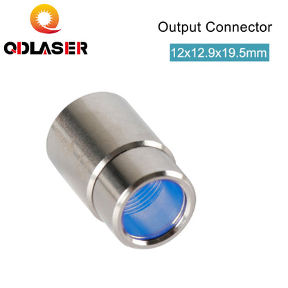 QDLASER Fiber Laser Source Output Connector Protective Lens Group For Fiber Power Source Bodor Fiber Laser Cutting Head
