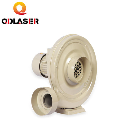 QDLASER Exhaust Fan Air Blower 220V 750W Centrifugal Type for CO2 Laser Engraver Cutting Machine Medium Pressure Lower Noise