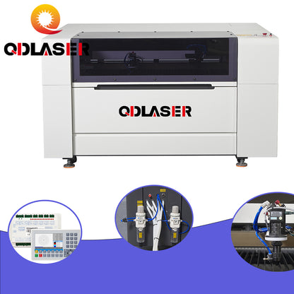 80W 1390i-CCD Non-matel Co2 Laser Engraving Machine for Leather Ruida Control System
