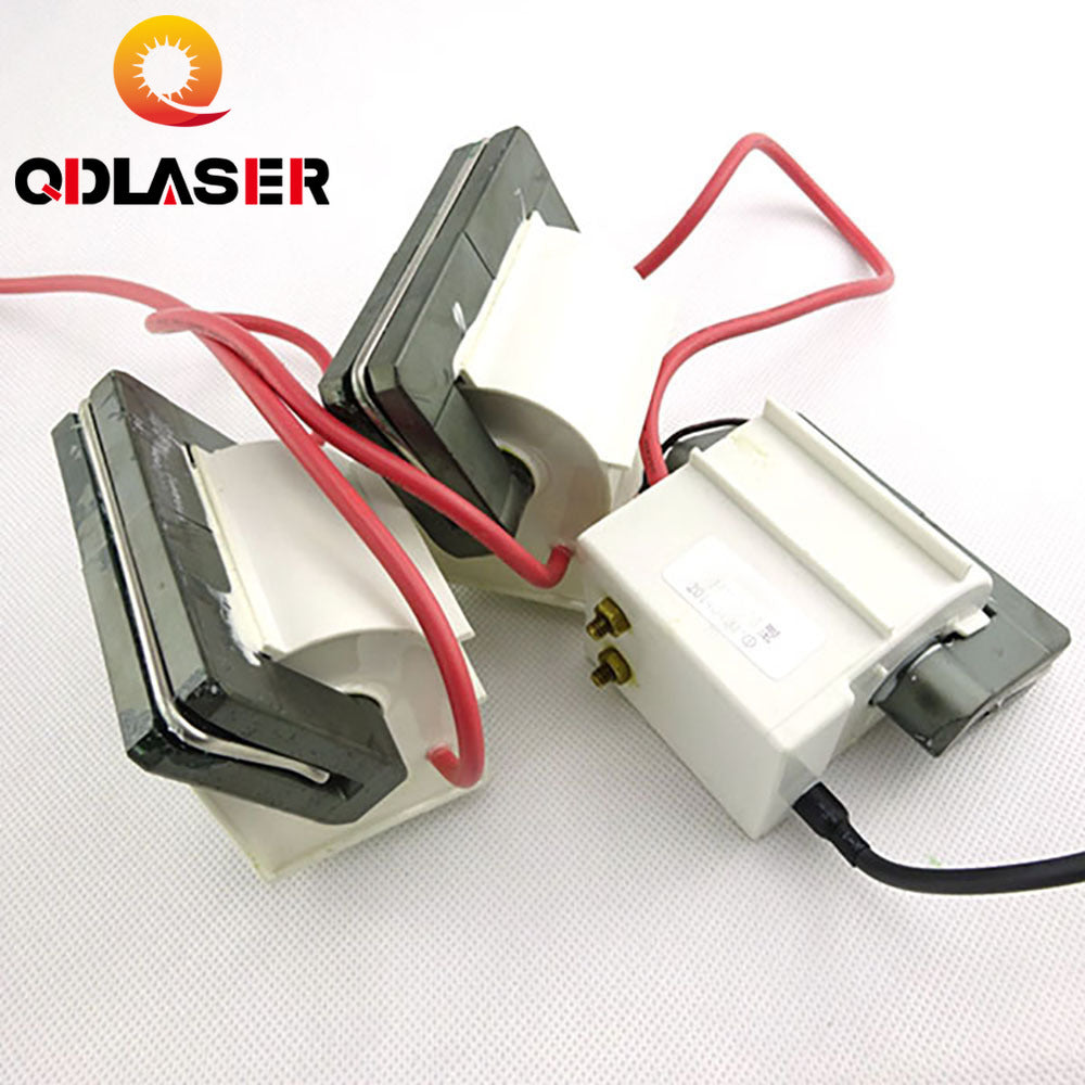 QDLASER 3pcs/lot High Voltage Flyback Transformer 150W Laser Power Supply for Co2 Laser Engraving Cutting Machine