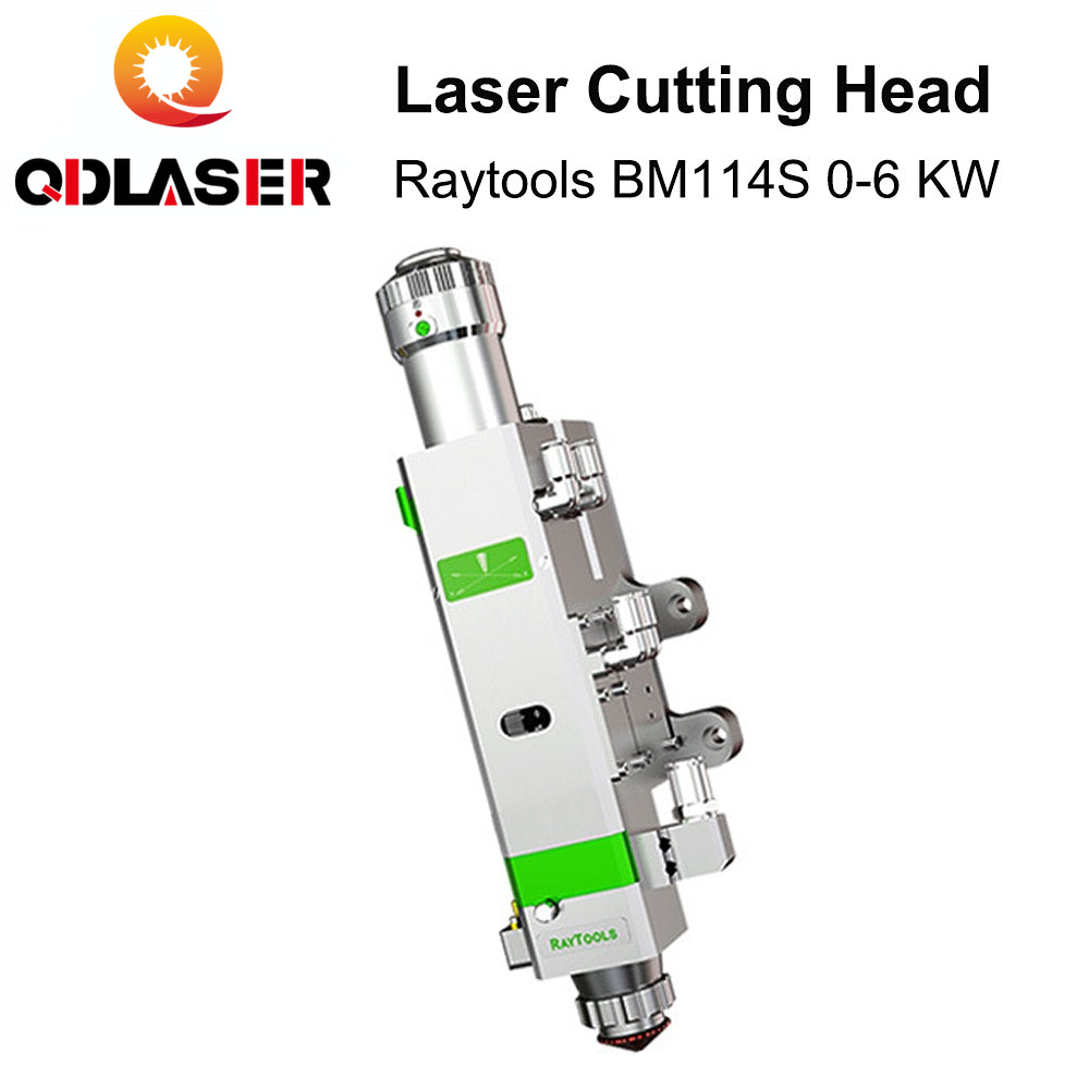 QDLASER Raytools BM114S 0-6 KW Auto Focusing Fiber Laser Cutting Head for Metal Cutting