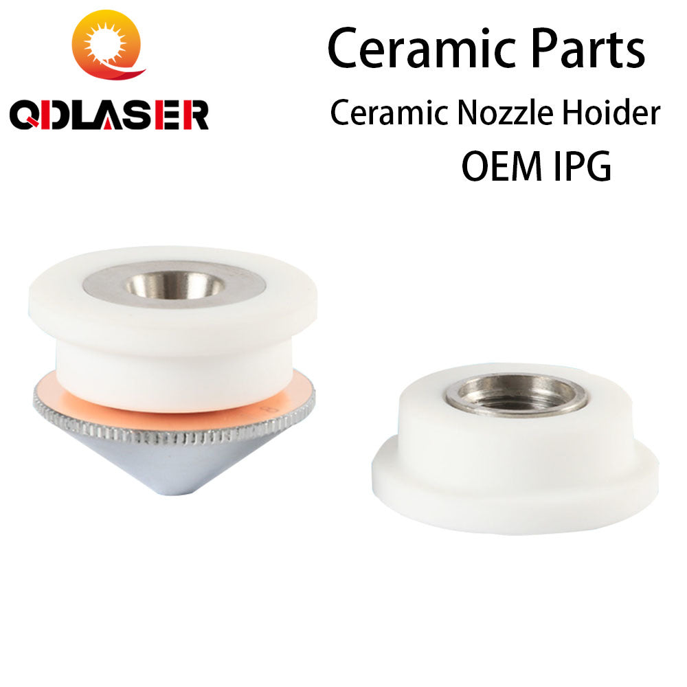 QDLASER Ceramic Nozzle Holder Dia.28.7mm/23.2mm OEM IPG Nozzle Holder for Fiber Laser Cutting Head