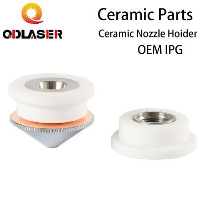 QDLASER Ceramic Nozzle Holder Dia.28.7mm/23.2mm OEM IPG Nozzle Holder for Fiber Laser Cutting Head
