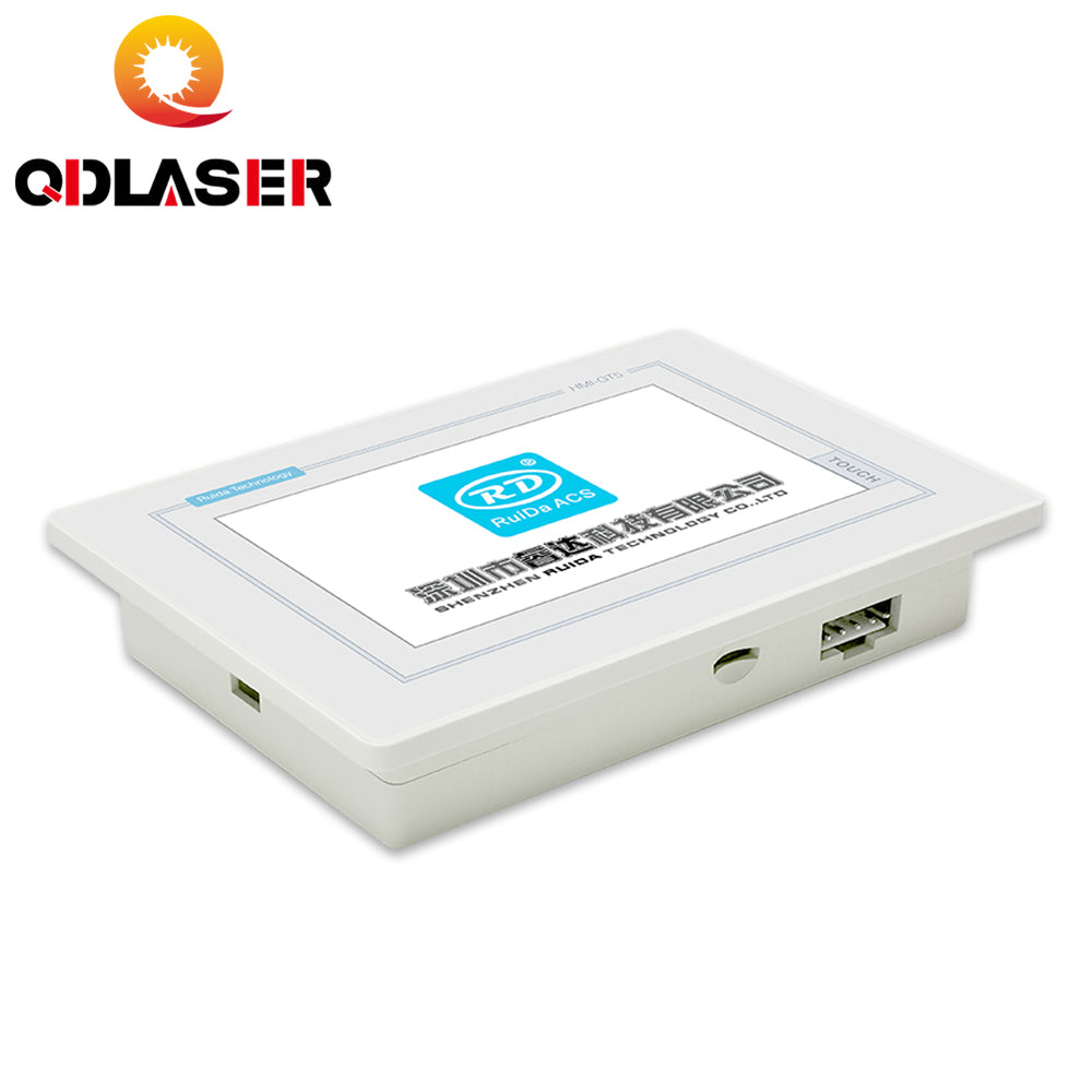 QDLASER Ruida RDC6445GT Laser Machine Controller Board With Black/White Touch Screen for Co2 Laser Cutting Machine