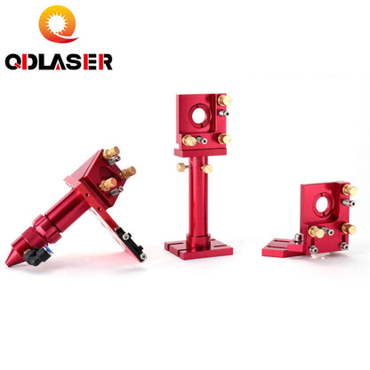 QDLASER C Series Co2 Laser Head Sets Laser Focus Lens 20-63.5mm With Laser Head 1st 2nd Mirror Mount