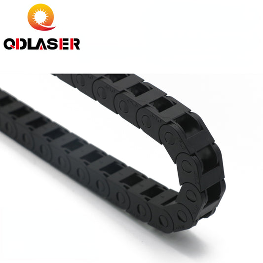 QDLASER Transmission Cable Chain 18x18 18x25 18x37 18x50 Semi-Enclosed Interior Opening Drag Plastic Towline Transmission