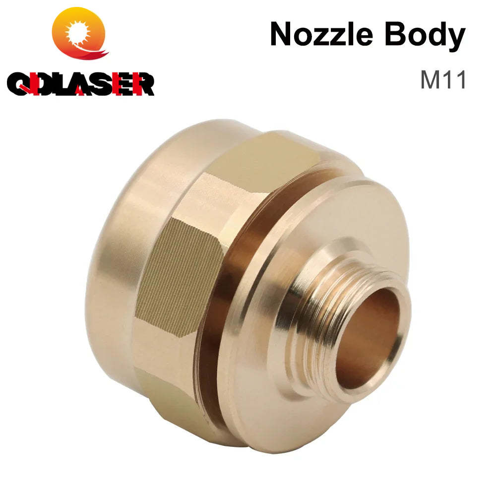 QDLASER Precitec M11 Laser Nozzles Body Anti-collision Accessories Nozzles Holder Copper Fiber Cutting Head Replacement Parts