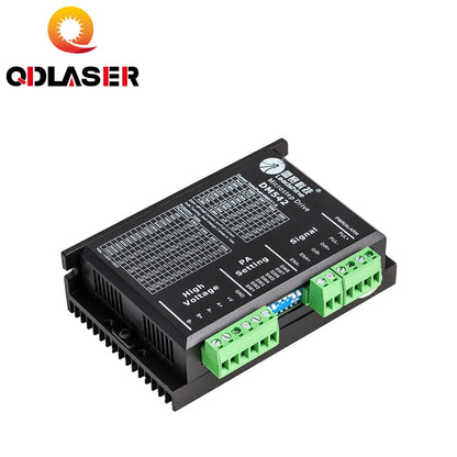 QDLASER Leadshine DM542 2 Phase Stepper Driver Suitable for 42 57 Stepper Motors Nema17 Nema23 Supply Voltage 20-50VAC 1.0-4.2A