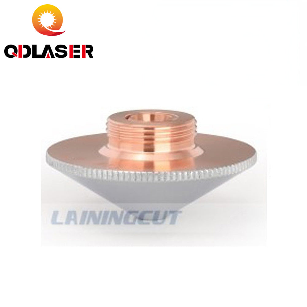 QDLASER OEM Double Layers Laser Nozzle Dia.32mm H15 M14 Caliber 0.8 - 4.0 for Precitec 1064nm Fiber Laser Cutting Head Machine