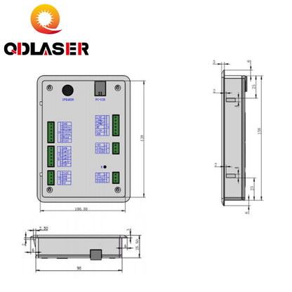 QDLASER RUIDA CO2 Laser Control Board RDC5121 for CO2 Laser Machine Offline Control System