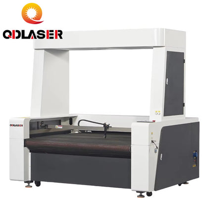 80W 1610F-CCD CO2 Fabric Cutting Machine for Synthetic Leather, Artificial Leather, Cloth, and Fur - High Precision, Efficient C