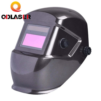 QDLASER Solar Welding Helmet Auto Darkening for MIG MMA TIG Welding Helmet Goggles Light Filter Welder's Soldering Work