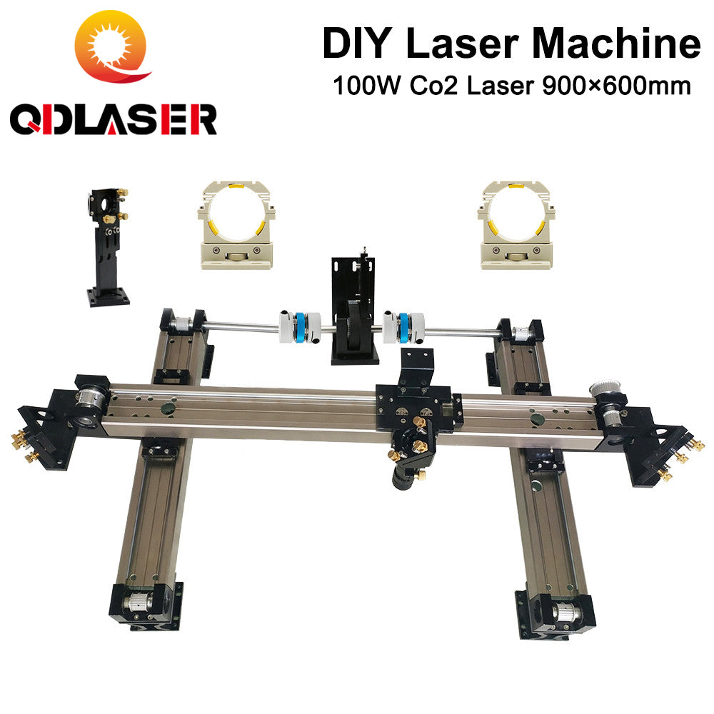 QDHWOEL Complete Accessories for 9060 RECI W4 Customized CO2 Laser Machine Laser Solution of All Parts for DIY Laser Ruida S&A