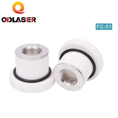 QDLASER High Quality Laser Ceramic Ring 25mm Diameter FC-01 for OSPRI Fiber Laser Cutting Head 500W 700W 1000W Wholesale