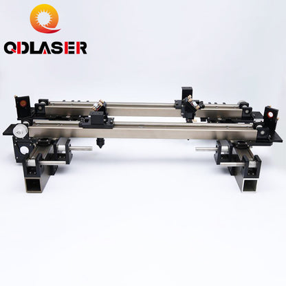 QDLASER Laser Cutting Engraving Machine Huide Rail Double Track Asynchronous Laser Head Linear Slide