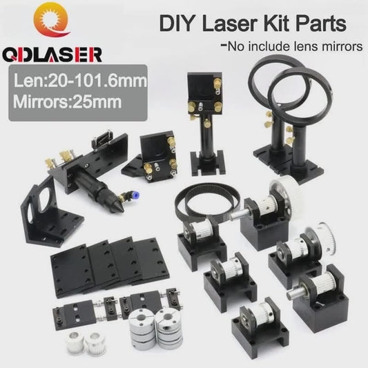 QDLASER Co2 Laser Engraver Complete Kit for DIY Laser Machine